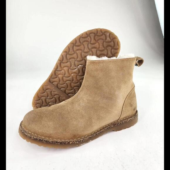 Birkenstock Tan Ankle Boots - Picture 1 of 15